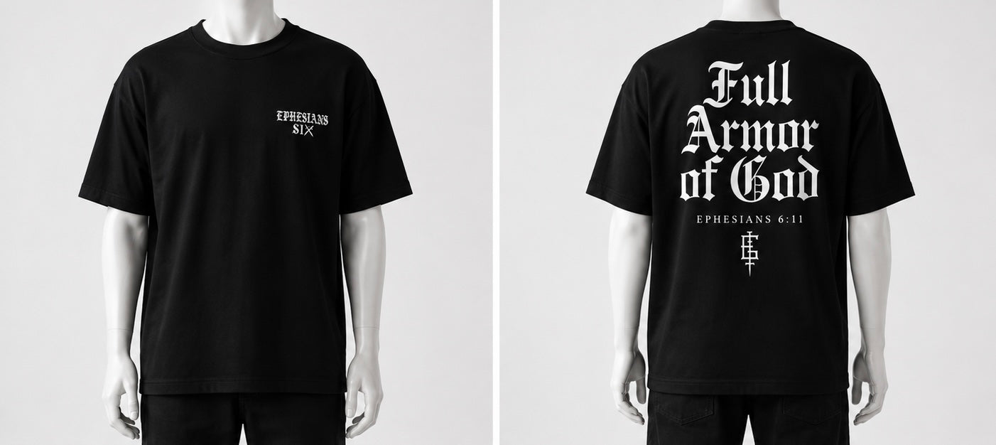 Full Armor of God Heavyweight Tee